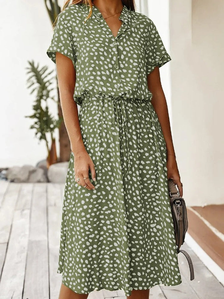 Vexana - Luftiges Sommerkleid für Damen mit Muster Elegant