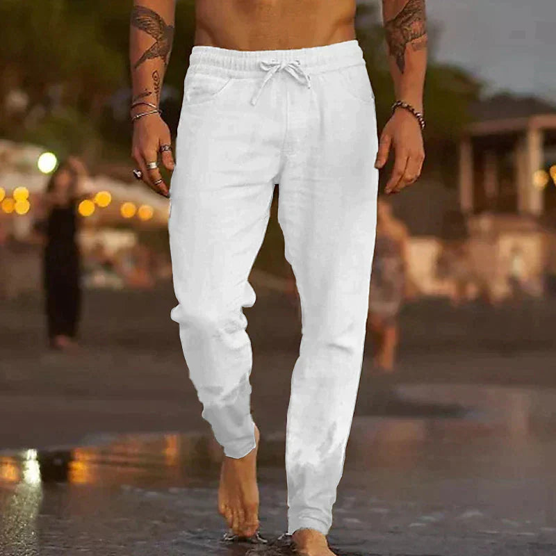 Mike - Zeitlose Leinenhosen für Herren