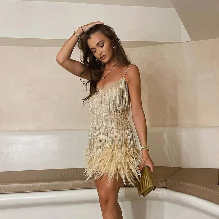 Jane - Das Cocktailkleid mit Pailletten