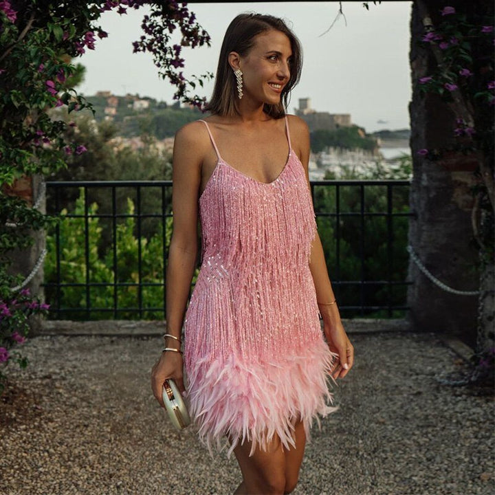Jane - Das Cocktailkleid mit Pailletten