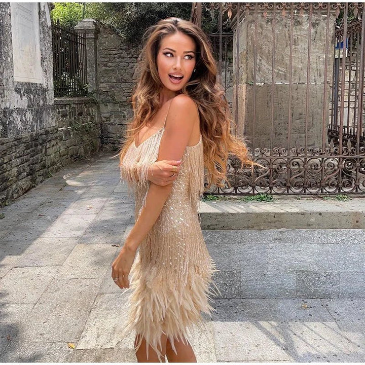 Jane - Das Cocktailkleid mit Pailletten