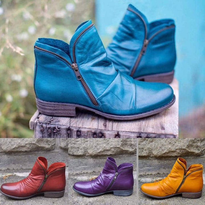 Maloi – Moderne Stiefeletten mit Reißverschluss auf Knöchelhöhe