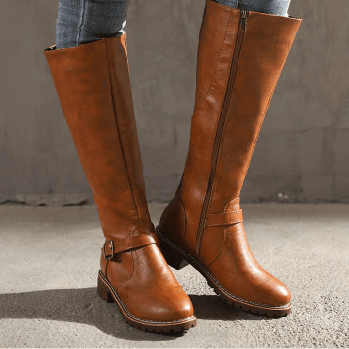 Chelsie - Modische Retro-Stiefel für Damen