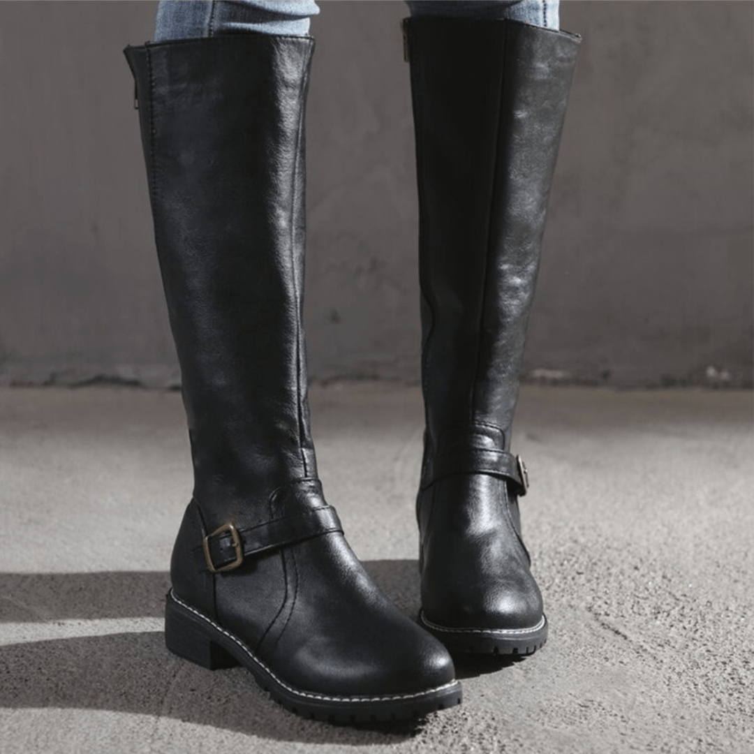 Chelsie - Modische Retro-Stiefel für Damen