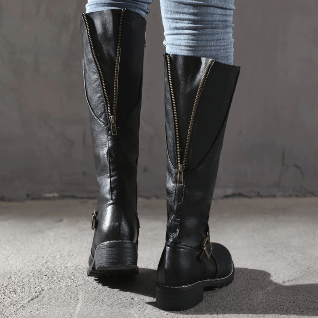 Chelsie - Modische Retro-Stiefel für Damen