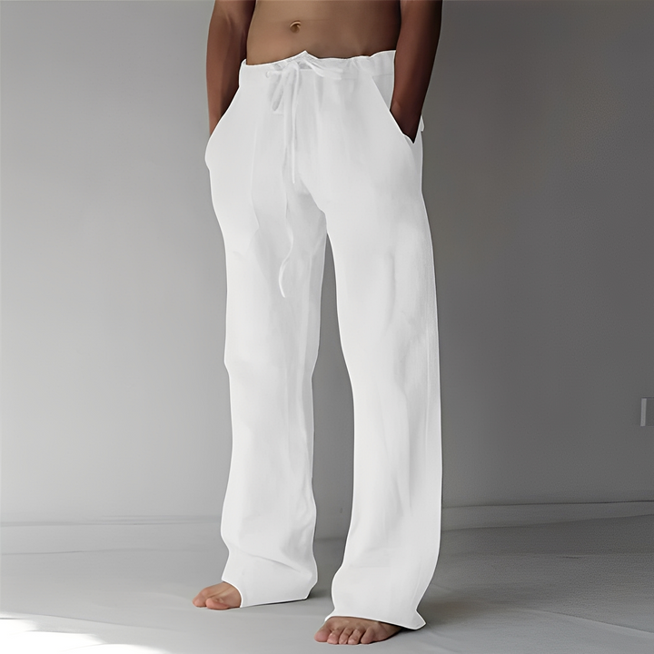 Arthur – Weite Leinenhose für Männer