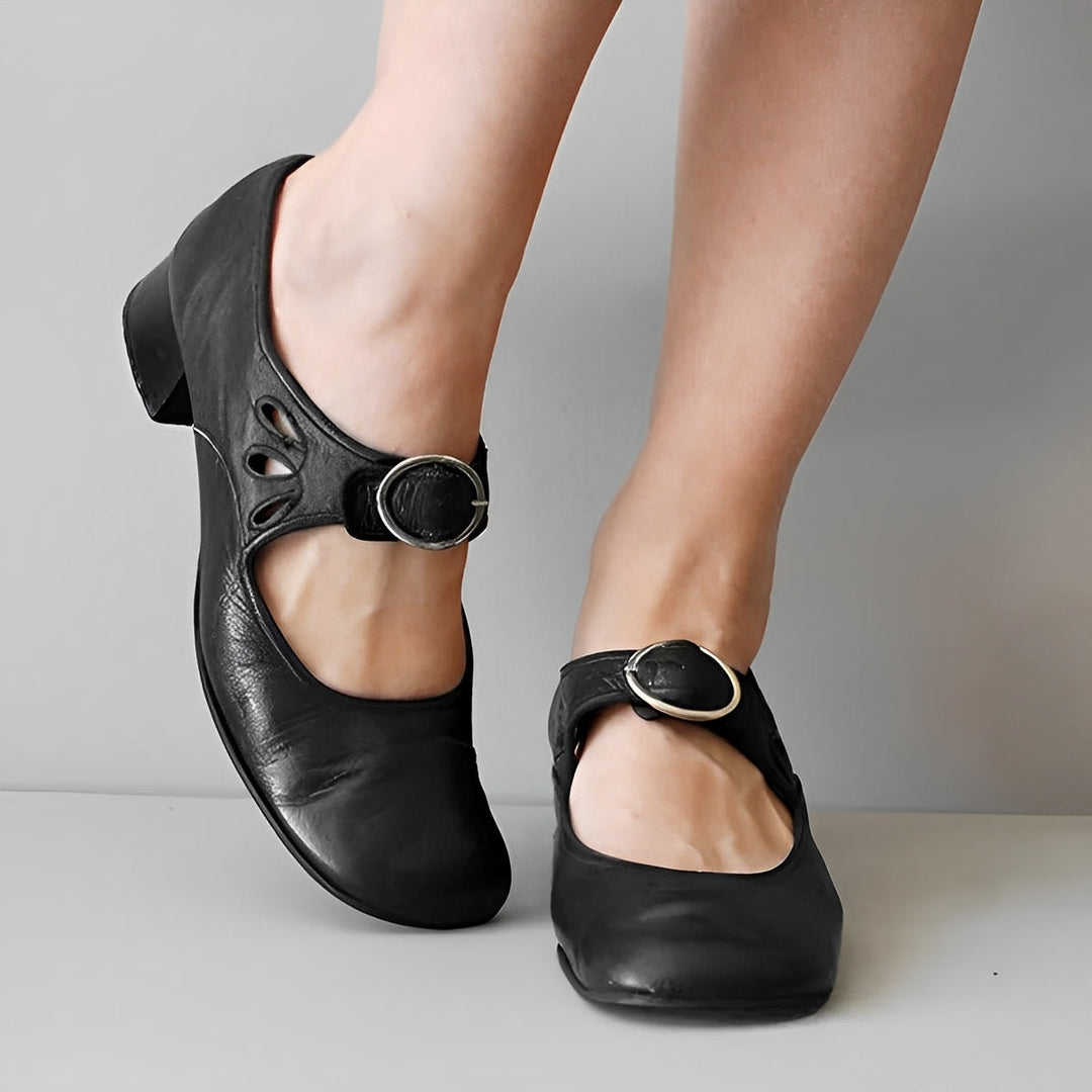 Angelle - Bequeme Ledersandalen für Damen
