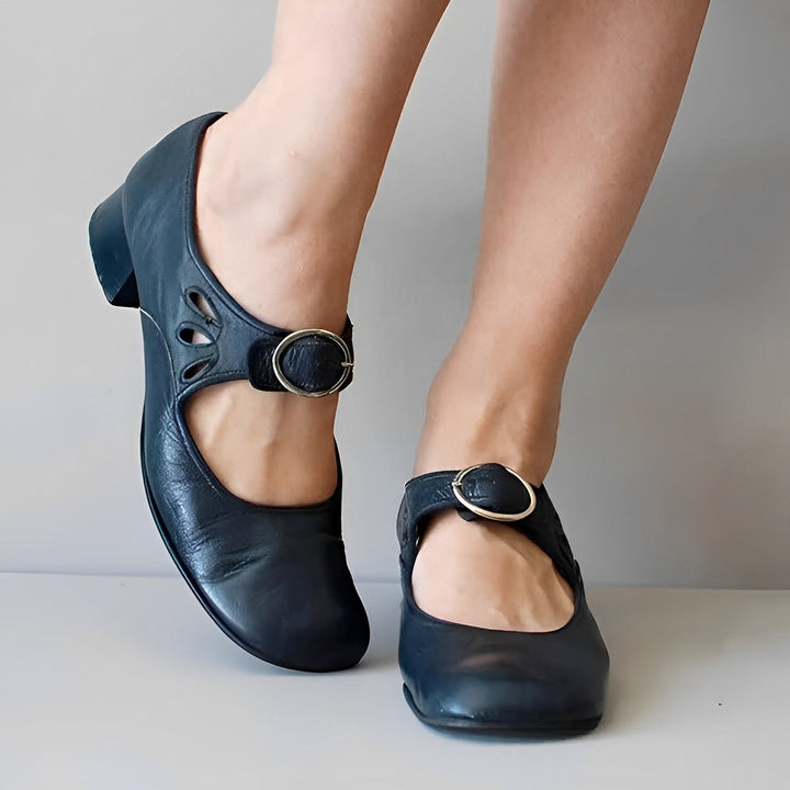 Angelle - Bequeme Ledersandalen für Damen
