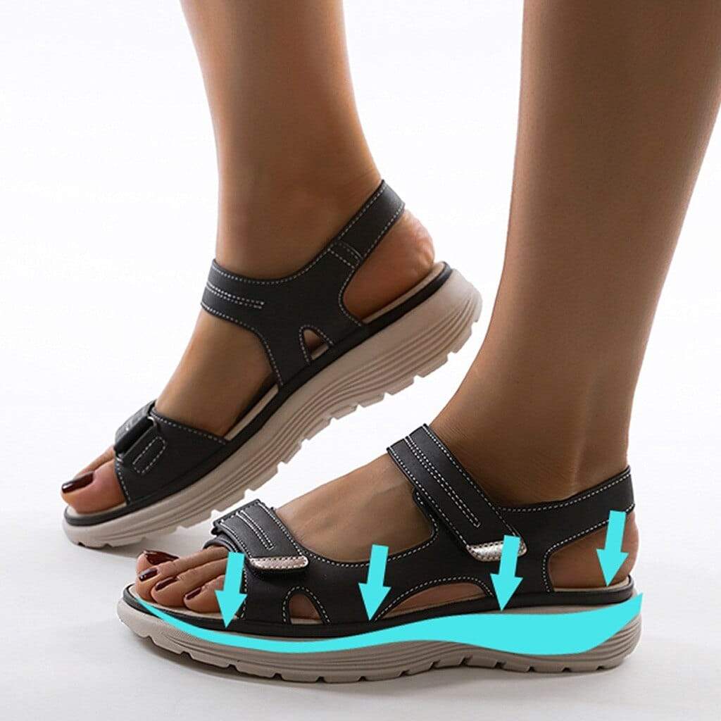 Crisha - Orthopädische Sandalen für Unterstützung und Stil