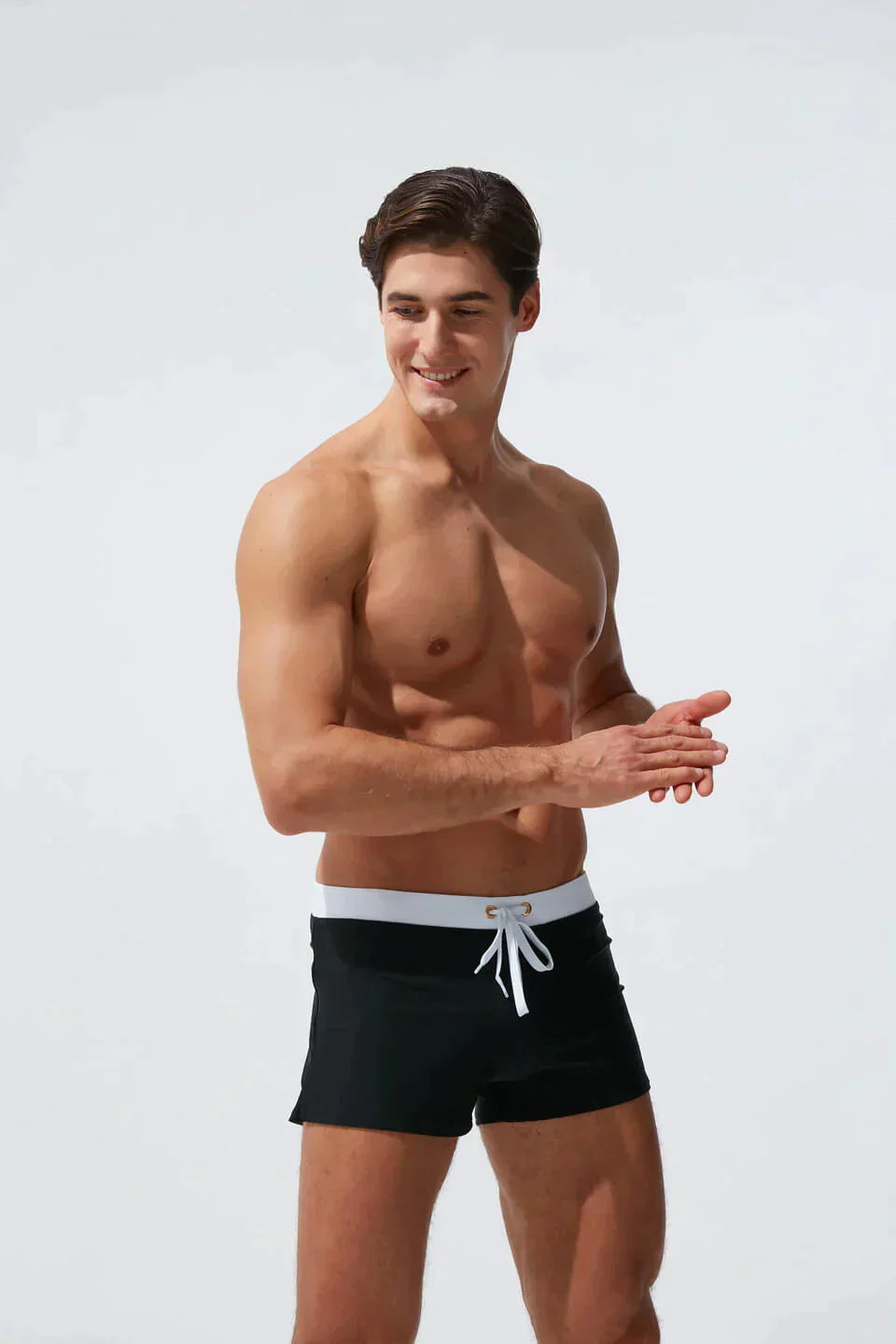 Caleb – Schnelltrocknende Badehose mit Verstellbarem Kordelzug