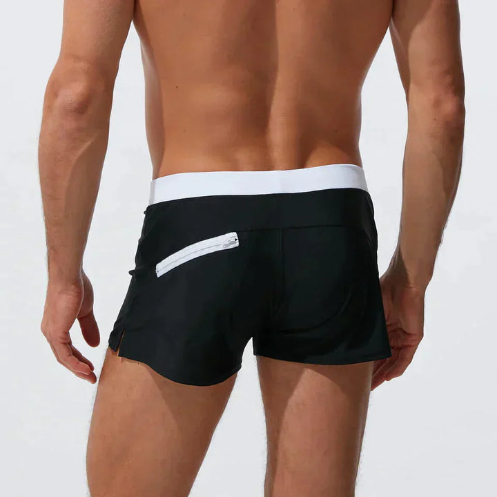 Caleb – Schnelltrocknende Badehose mit Verstellbarem Kordelzug