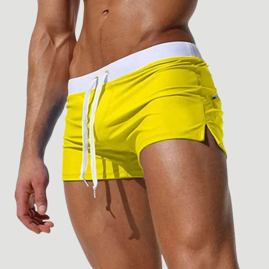 Caleb – Schnelltrocknende Badehose mit Verstellbarem Kordelzug